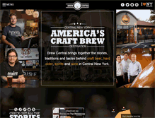 Tablet Screenshot of brewcentralny.com